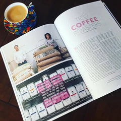 Tico Coffee Roasters in the Content Magazine Issue 8.2