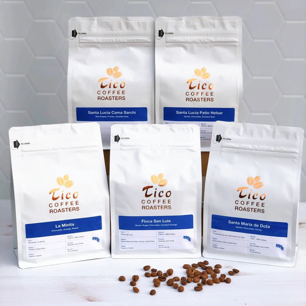 Costa Rican Coffees at Tico Coffee Roasters