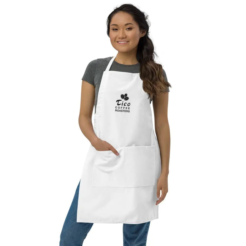 Tico Coffee Roasters Embroidered Apron - Tico Coffee Roasters