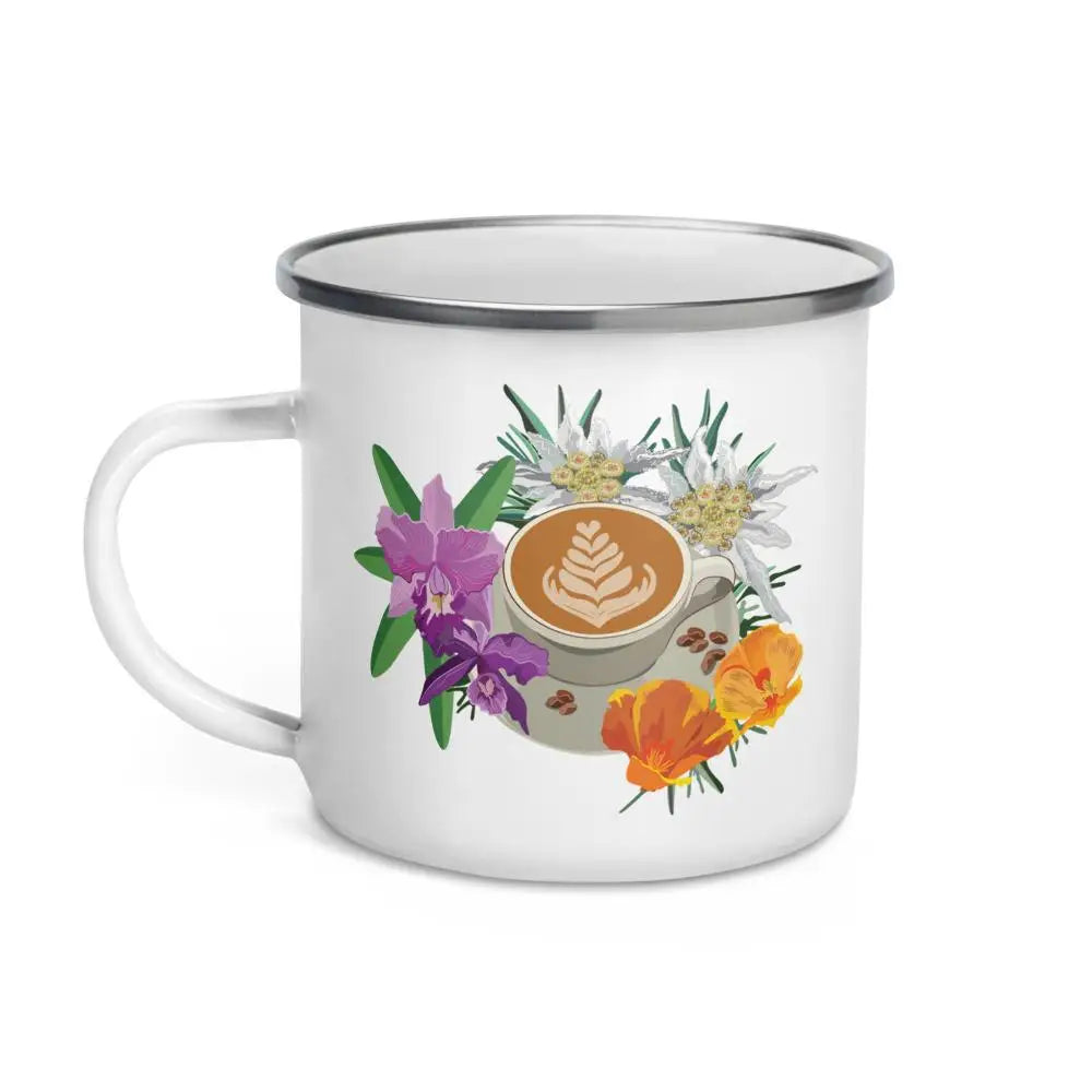 Tico Coffee Roasters Enamel Mug - Tico Coffee Roasters