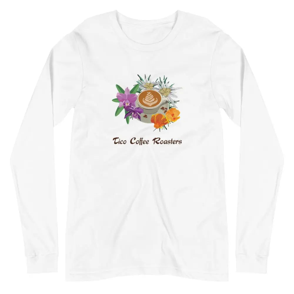 Tico Coffee Roasters Origins Unisex Long Sleeve Tee - Tico Coffee Roasters