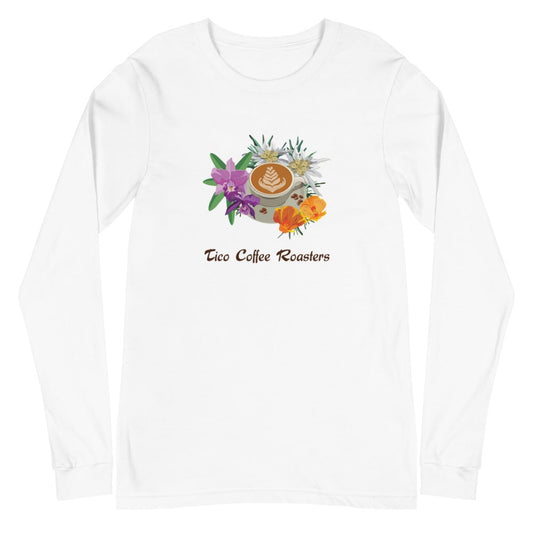 Tico Coffee Roasters Origins Unisex Long Sleeve Tee - Tico Coffee Roasters